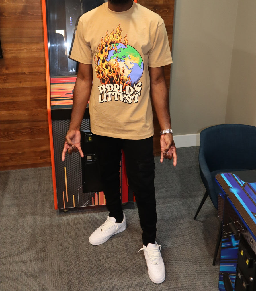 Heavyweight Logo Tee - Cream